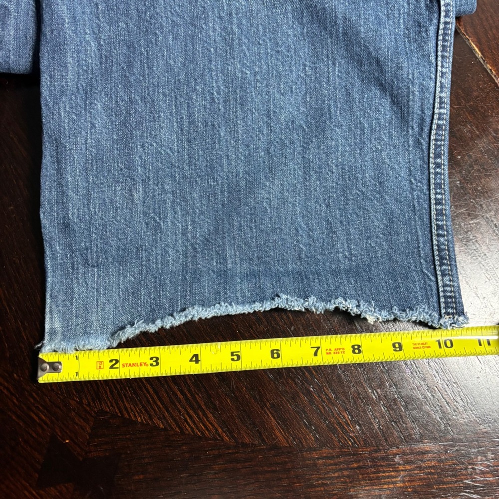 Marithe Francois Girbaud Y2K VTG Baggy Wide Leg Shuttle Jeans Sz 40 Streetwear - Picture 11 of 13